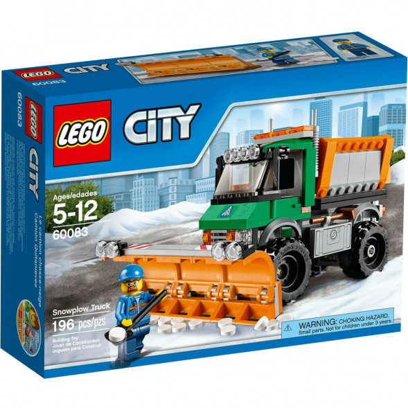 Конструктор LEGO City 60083 Снегоуборочный грузовик в Махачкале