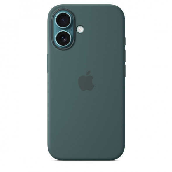 Чехол Apple для iPhone 16 Silicone MagSafe, Lake Green (MYY83ZM/A) в Махачкале