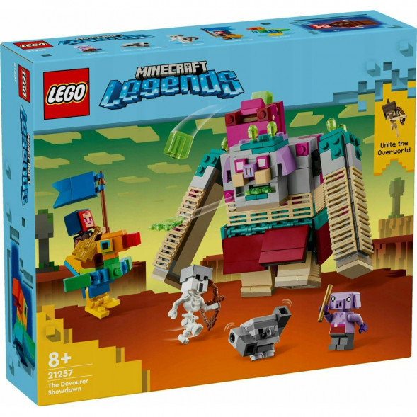 Конструктор LEGO Minecraft 21257 Схватка с Пожирателем в Махачкале