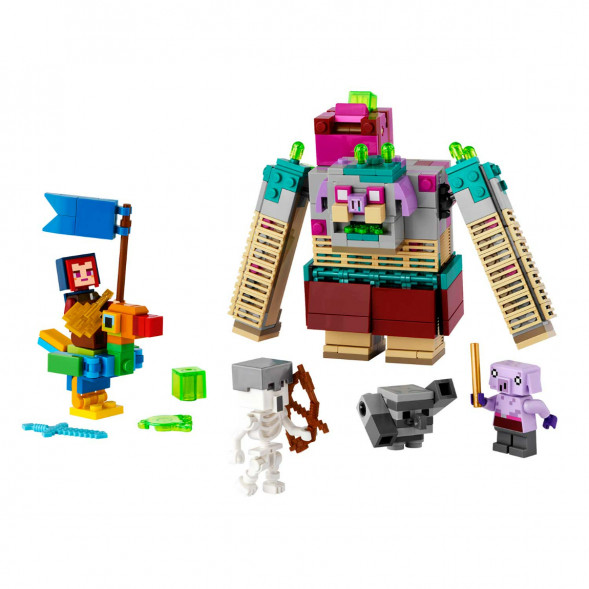 Конструктор LEGO Minecraft 21257 Схватка с Пожирателем в Махачкале