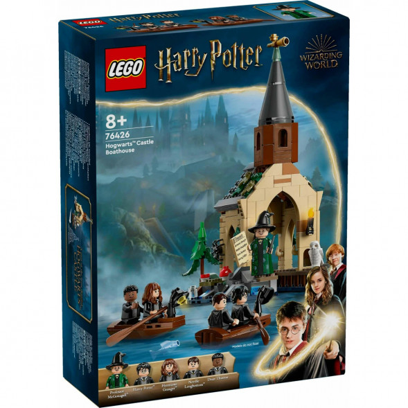 Конструктор LEGO Harry Potter 76426 Лодочный домик в замке Хогвартс в Махачкале