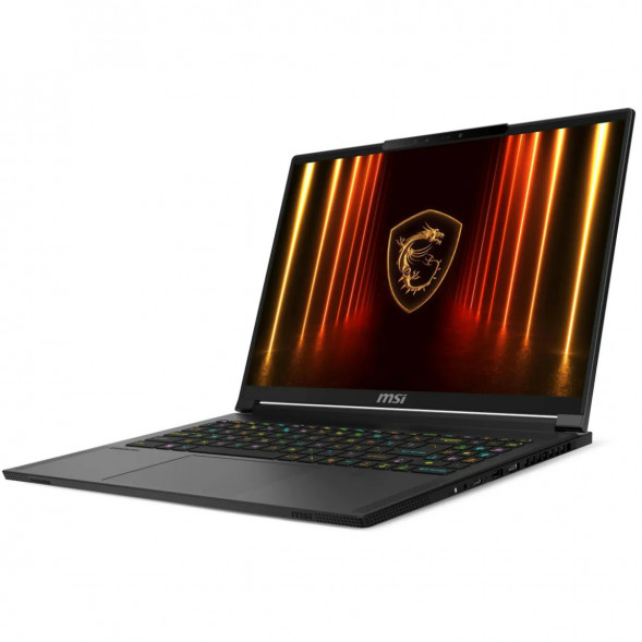 Ноутбук игровой MSI Stealth 16 AI A2HWFG-086XRU (16&amp;quot;, Intel Core Ultra 7, 32ГБ, 1ТБ SSD, RTX 5060, FreeDOS), черный в Махачкале