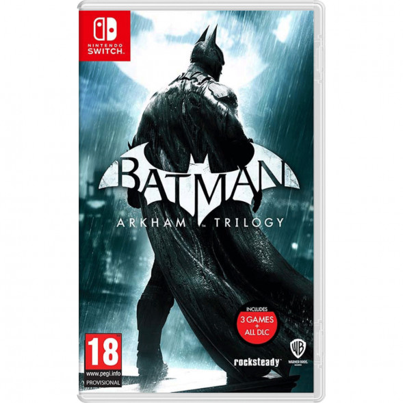 Игра Batman: Arkham Trilogy [Nintendo Switch, русские субтитры] в Махачкале