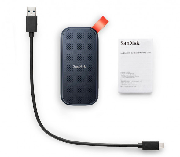 Внешний диск SanDisk Portable SSD 1TB 800Mb/s [SDSSDE30-1TOO-Z26] в Махачкале