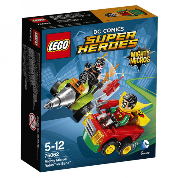 Конструктор LEGO Super Heroes 76062 Робин против Бэйна в Махачкале