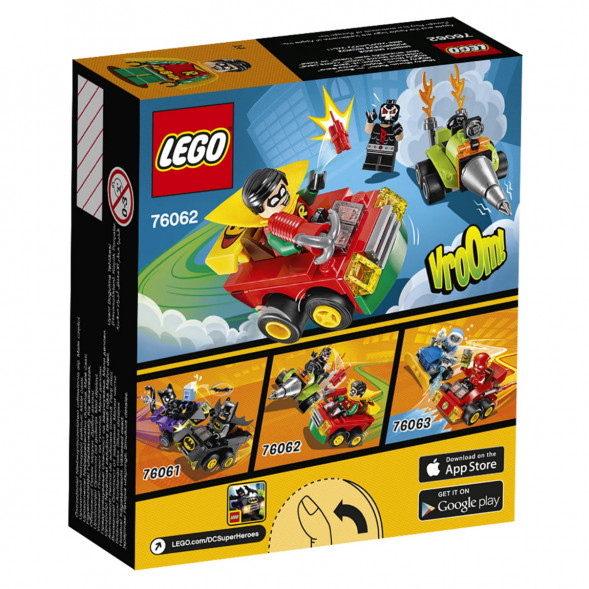 Конструктор LEGO Super Heroes 76062 Робин против Бэйна в Махачкале
