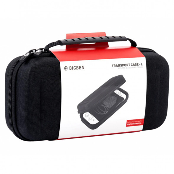 Чехол BIG BEN Transport Case - L для Nintendo Switch/Lite/OLED, черный в Махачкале