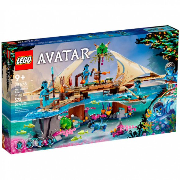 Конструктор LEGO Avatar 75578 Дом Меткайина на Рифе в Махачкале