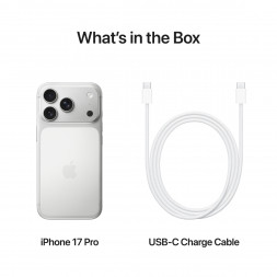 Смартфон Apple iPhone 17 Pro 512 ГБ eSIM, Silver