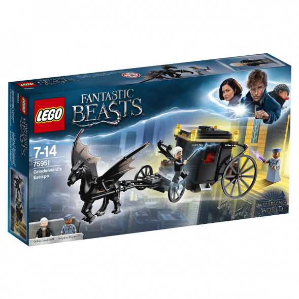 Конструктор LEGO Harry Potter 75951 Побег Грин-де-Вальда в Махачкале