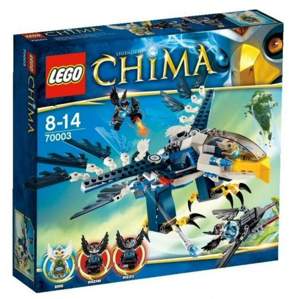 Конструктор LEGO Legends of Chima 70003 Перехватчик орлицы Эрис в Махачкале