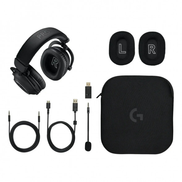 Игровая гарнитура Logitech G Pro X 2 Lightspeed, черный в Махачкале