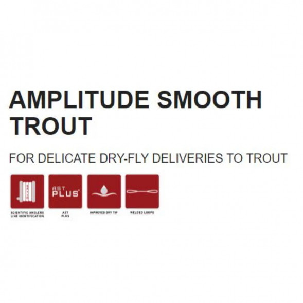 Нахлыстовый шнур Scientific Anglers Amplitude Smooth Trout WF-7-F 131414 в Махачкале
