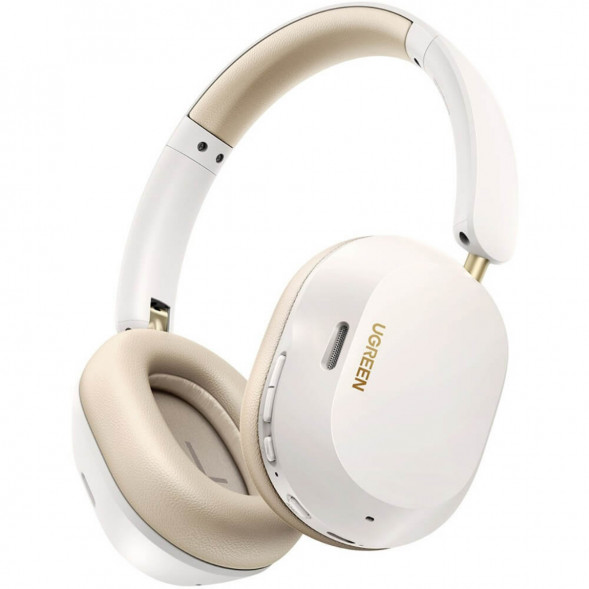 Беспроводные наушники UGREEN HP203 HiTune Max 5C Hybrid ANC, белый в Махачкале