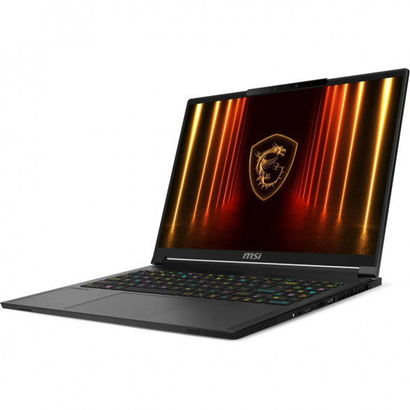 Ноутбук MSI Stealth A16 AI+ A3HWHG-239XRU (16&amp;quot;, OLED, AMD Ryzen AI 9 365 2ГГц, 10 ядер, 32ГБ LPDDR5x, 1ТБ SSD, NVIDIA GeForce RTX 5070 Ti, без ОС), черный в Махачкале