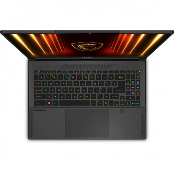 Ноутбук MSI Stealth A16 AI+ A3HWHG-239XRU (16&amp;quot;, OLED, AMD Ryzen AI 9 365 2ГГц, 10 ядер, 32ГБ LPDDR5x, 1ТБ SSD, NVIDIA GeForce RTX 5070 Ti, без ОС), черный в Махачкале