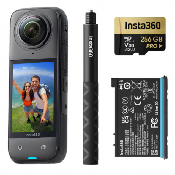 Экшн-камера Insta360 X4 Adventure Bundle (CINSABMA) в Махачкале