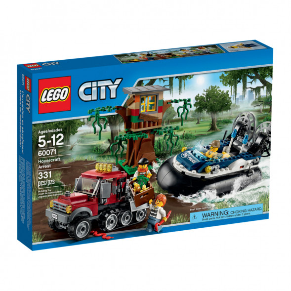 Конструктор LEGO City 60071 Полицейский корабль на воздушной подушке в Махачкале