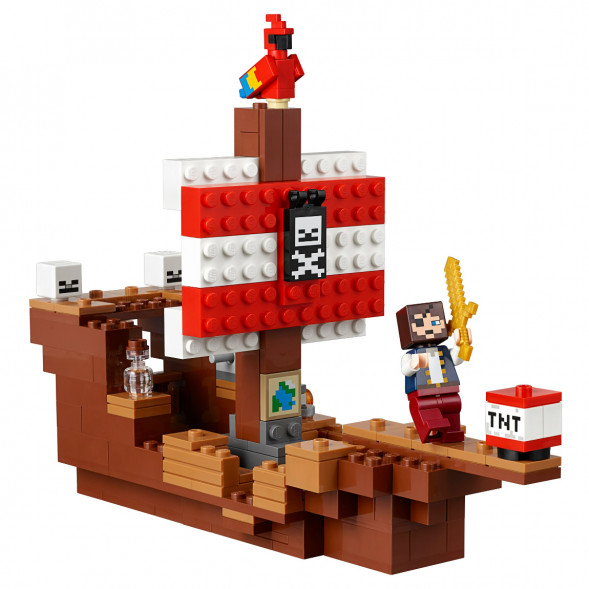 Конструктор LEGO Minecraft 21152 Приключения на пиратском корабле в Махачкале