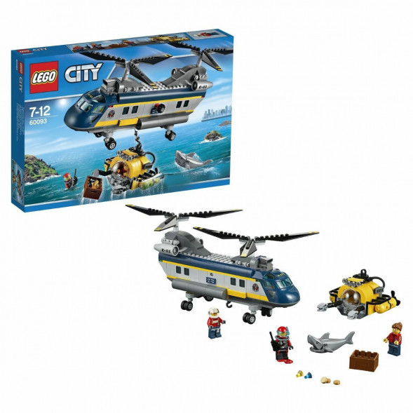 Конструктор LEGO City Deep Sea Explorers 60093 Вертолет исследователей моря в Махачкале