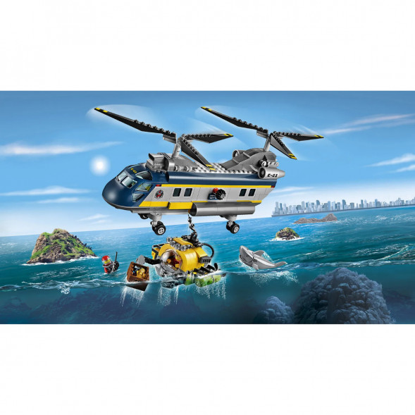 Конструктор LEGO City Deep Sea Explorers 60093 Вертолет исследователей моря в Махачкале