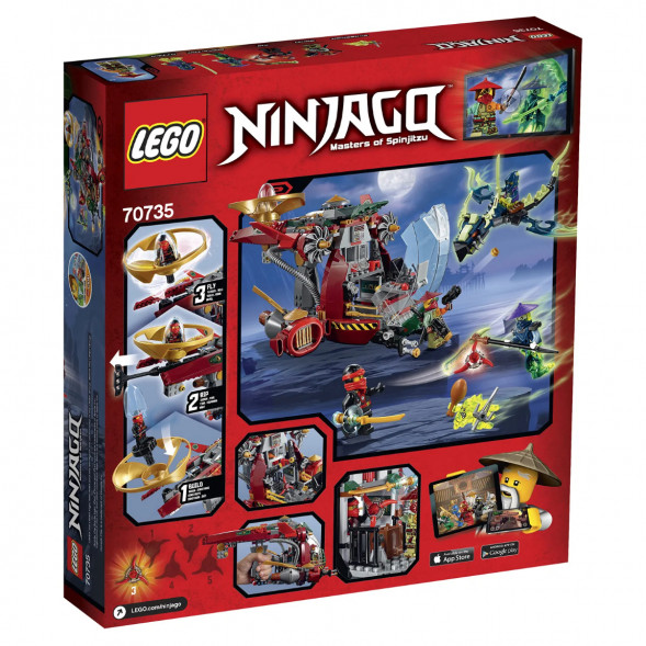 Конструктор LEGO Ninjago 70735 Корабль R.E.X Ронана в Махачкале