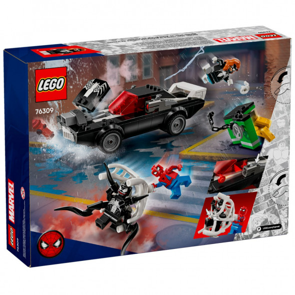 Конструктор LEGO Super Heroes 76309 Человек-паук против Венома в Махачкале