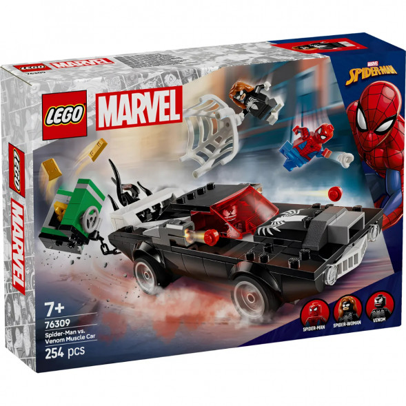 Конструктор LEGO Super Heroes 76309 Человек-паук против Венома в Махачкале