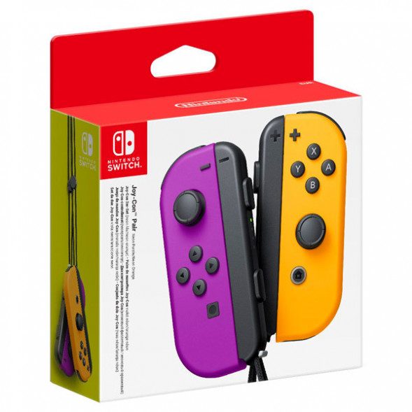 Геймпад Nintendo Switch Joy-Con controllers Duo, фиолетовый/оранжевый в Махачкале
