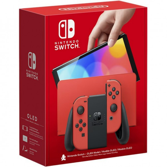 Игровая приставка Nintendo Switch OLED 64 ГБ, Mario Red Edition в Махачкале