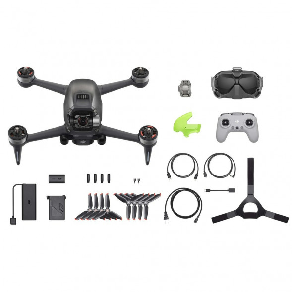Квадрокоптер DJI FPV Combo (EU), grey в Махачкале