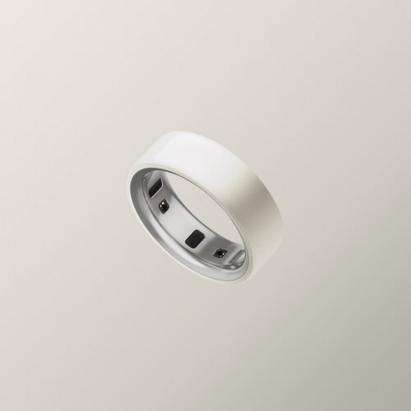 Умное кольцо Oura Ring 4 Ceramic (размер 5), Облако/Cloud в Махачкале