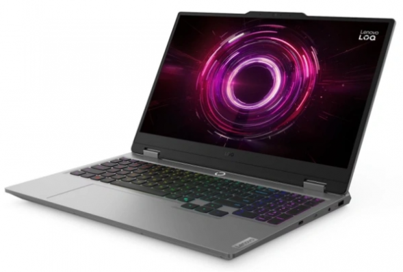 Ноутбук Lenovo LOQ 15AHP10(83JG007PUS) (15.6 &amp;quot;, Ryzen 7, 16 Гб RAM, 512 Гб SSD, GeForce RTX 5060, Серый) в Махачкале