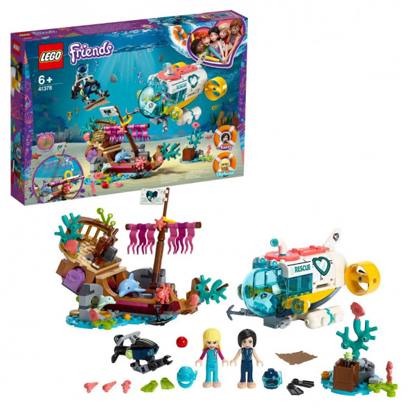 Конструктор LEGO Friends 41378 Спасение дельфинов в Махачкале