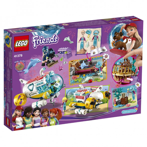 Конструктор LEGO Friends 41378 Спасение дельфинов в Махачкале