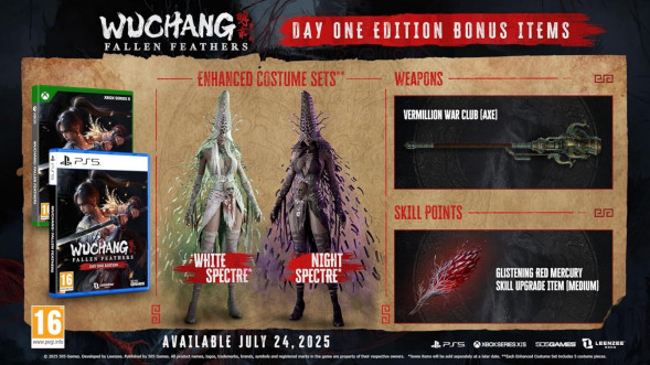 Игра Wuchang: Fallen Feathers. Day One Edition [PS5, русские субтитры] в Махачкале