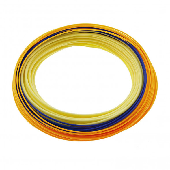Леска RIO Premier Dart V2.0 Float WF7F/S3, Black/Yellow/Blue/Orange в Махачкале
