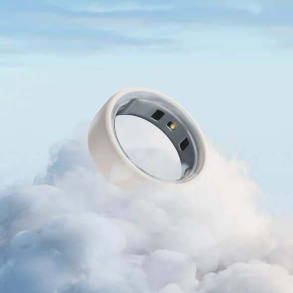 Умное кольцо Oura Ring 4 Ceramic (размер 6), Облако/Cloud в Махачкале