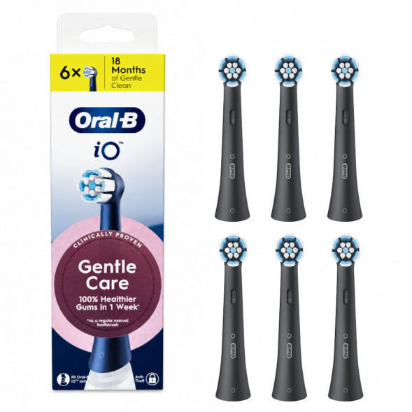Сменные насадки Oral-B iO Gentle Care, 6 штук в Махачкале