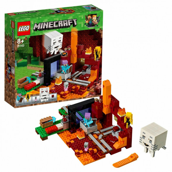 Конструктор LEGO Minecraft 21143 Портал в Подземелье  в Махачкале