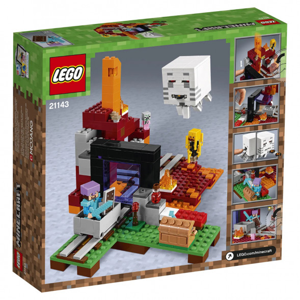 Конструктор LEGO Minecraft 21143 Портал в Подземелье  в Махачкале