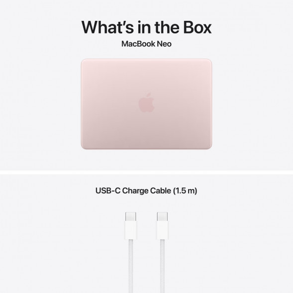 Ноутбук Apple MacBook Neo MHFJ4 (A18 Pro 5-Core GPU, 8/512GB), Розовый/Blush в Махачкале