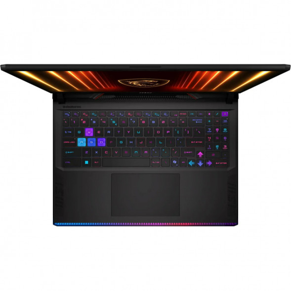 Ноутбук MSI Raider 16 HX AI A2XWHG-814XRU (16&amp;quot;, IPS, Intel Core Ultra 7 255HX 2.4ГГц, 20 ядер, 32ГБ DDR5, 1ТБ SSD, NVIDIA GeForce RTX 5070 Ti 12 ГБ, FreeDOS), черный в Махачкале