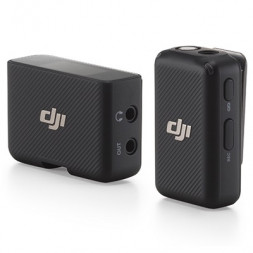 Комплект беспроводных микрофонов DJI MIC (1TX + 1RX), черный