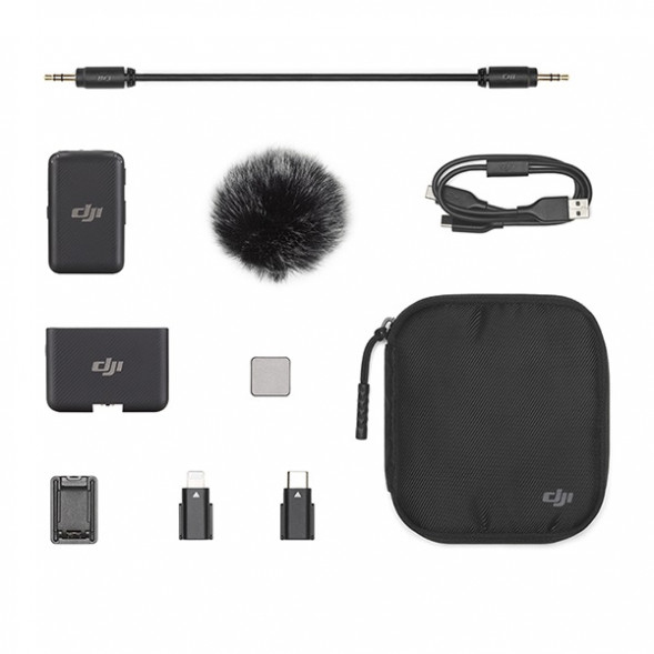 Комплект беспроводных микрофонов DJI MIC (1TX + 1RX), черный в Махачкале