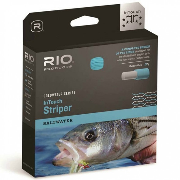 Леска RIO Intouch Striper 30ft Sink Tip, Black/Blue в Махачкале