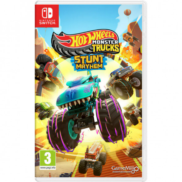 Игра Hot Wheels Monster Trucks: Stunt Mayhem [Nintendo Switch, английская версия] в Махачкале