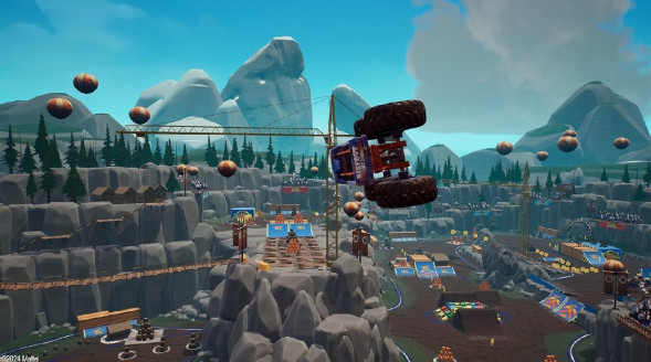 Игра Hot Wheels Monster Trucks: Stunt Mayhem [Nintendo Switch, английская версия] в Махачкале
