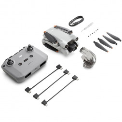 Квадрокоптер DJI Mini 3 Pro (DJI RC-N1), серый