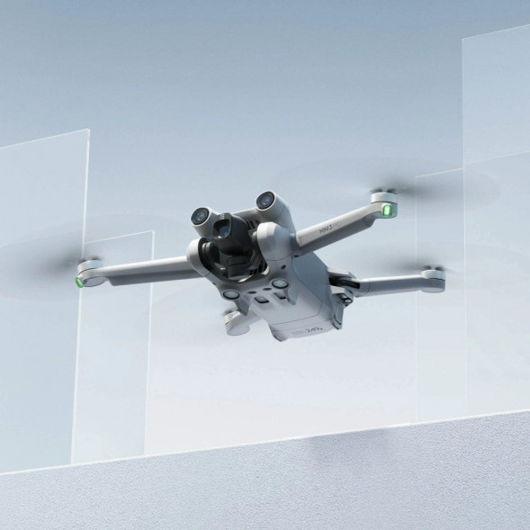 Квадрокоптер DJI Mini 3 Pro (DJI RC-N1), серый в Махачкале